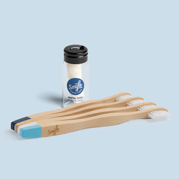 Zahnseide - 2er pack &amp; Bambus 4 pack (Sparen Sie 40%)